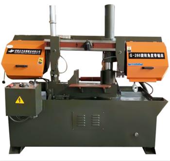 金萬鋒角度帶鋸床，設計科學合理