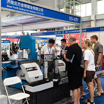 金鋒帶鋸床亮相沈陽機床展