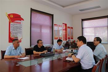 進企業廣開言路，助企業平穩發展 ------濟陽區法院楊立新副院長走訪金鋒鋸業掠影