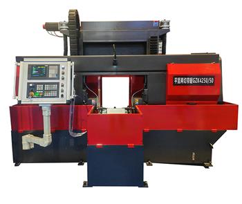 縱橫之間，盡顯高效：GZK4250/50平豎兩切帶鋸床