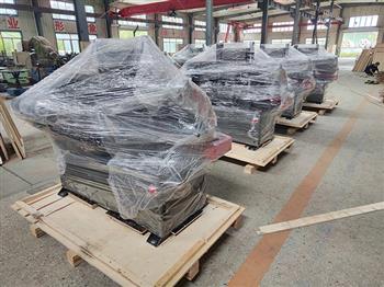 出口火熱，金鋒鋸業17臺鋸床準備發貨！